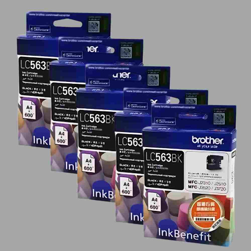 Brother Cart. LC-563BK Ink Cartridge