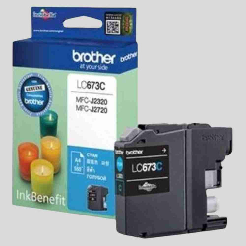 Brother Cart. LC-673C Ink Cartridge