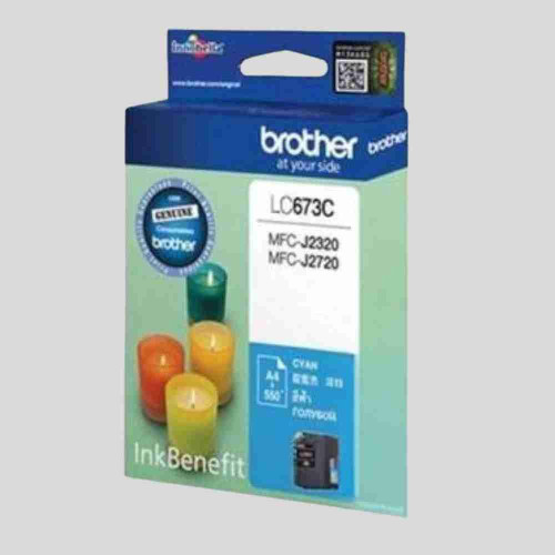 Brother Cart. LC-673C Ink Cartridge