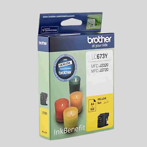 Brother Cart. LC-673Y Ink Cartridge