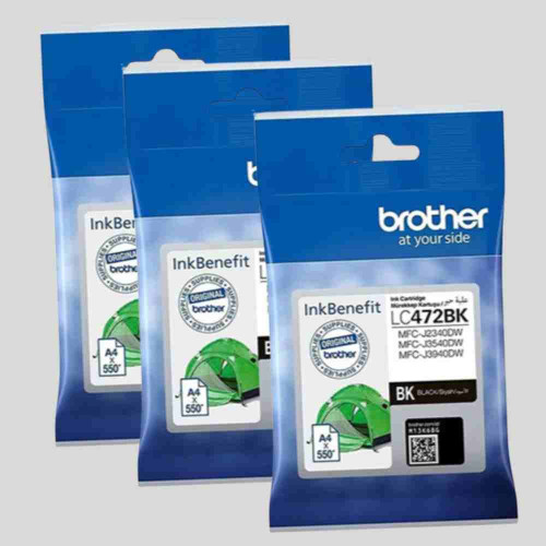 Brother Cart. LC472BK Ink Cartridge