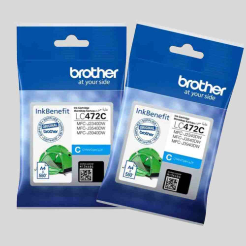 Brother Cart. LC472C Ink Cartridge CYAN