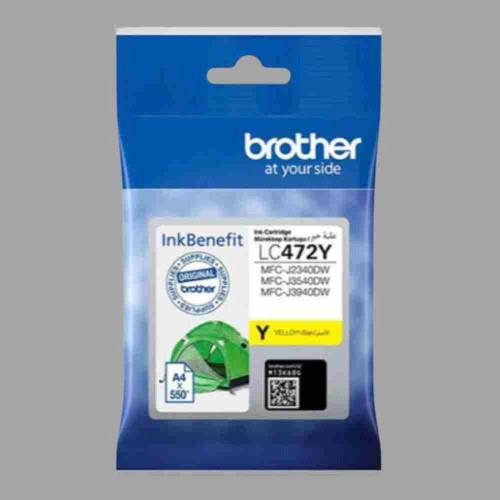 Brother Cart. LC472Y Ink Cartridge YELLOW