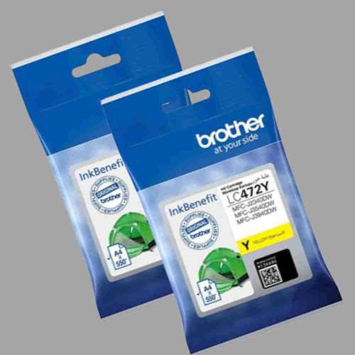 Brother Cart. LC472Y Ink Cartridge YELLOW