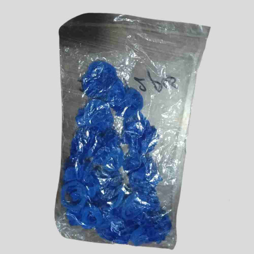 Blue Elastic Hair Ribbon (1pkt)