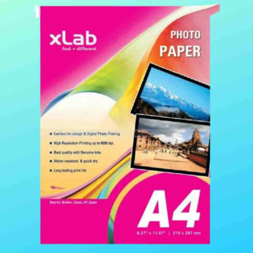 XLab A4-XLGBL-180 Glossy Premium Photo Paper