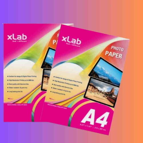 xLab A4-XLGMSM-260 Paper Satin Multi Economy