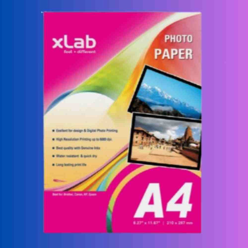 xLab A4-XLGMSM-260 Paper Satin Multi Economy