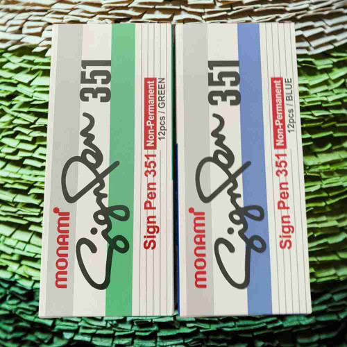 Monami Sign Pen (1box)