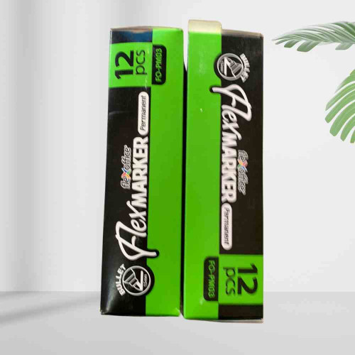 Flex Office Permanent green Marker (24pkt)
