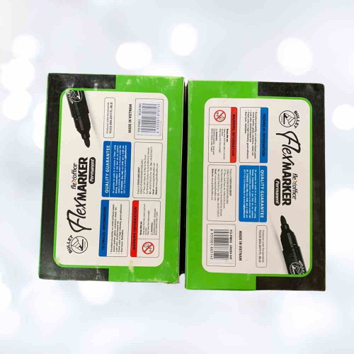 Flex Office Permanent green Marker (24pkt)
